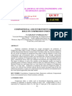 Compositional and Environmental Factors Role On Compression Index