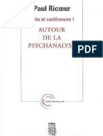 Paul Ricoeur Ecrits Et Conferences 1 Autour de La Psychanalyse PDF