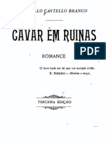 Cavar em Ruínas, de Camilo Castelo Branco