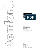 Denford G and M Programming For CNC Mill