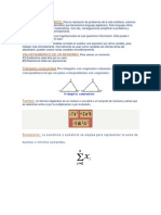 Variables Algebraico