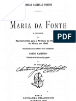 Maria Da Fonte, Por Camilo Castelo Branco