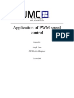 Application of PWM Speed Control