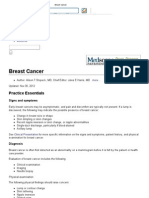 Breast Cancer: Practice Essentials