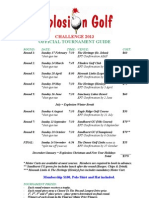 Tournament Guide 2013