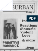 Suburban Relapse #1 (Fanzine)