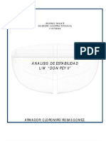 Analisis de Estabilidad Pesquero Artesanal