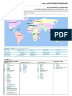 Lista de Países No Mundo em 2013 - ONU Norma M49