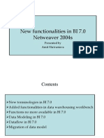 New Functionalities in BI 7.0 Netweaver 2004s: Presented by Amit Shrivastava