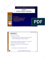 Seismic Analysis of Buildings