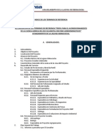 Terminos de Referencia para Elaborar Proyecto Afianzamiento Hidrico