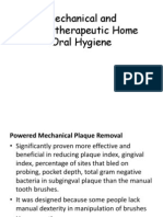 Mechanical and Chemotherapeutic Home Oral Hygiene