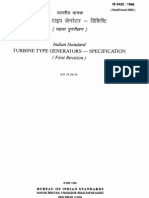 IS 5422-Turbine Type Generator-Gen Spec PDF