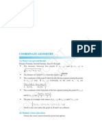 Coordinate Geometry