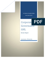 Corporate Governance Assignment