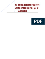 Secretos de La Elaboracion de Cerveza Artesanal