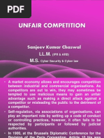 Unfair Compition and Law UK, USA