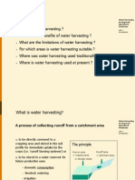 Introduction To Water Harvesting