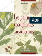 Les Cultures Medicinales Canadiennes PDF