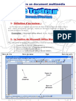 Cours - Traitement de Texte