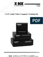 CAT5 Audio Video Computer Training Kit: JUNE 2004 AC164A