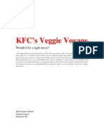 KFC's Vegetarian Voyage: A Consumer Insights Perspectives in Australia.