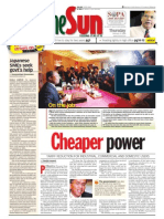 Thesun 2009-02-12 Page01 Cheaper Power