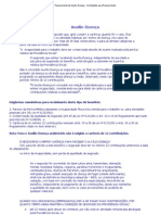 Requerimento de Auxílio-Doença - Orientações para Requerimento