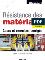 Resistance Des Materiaux Cours Et Exercices Corriges