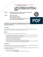 #07-08-57-002E: Water Dripping From A-Pillars or Rear Dome/Reading Lamp (Apply Sealer/Lengthen Drain) - (Jun 6, 2008)