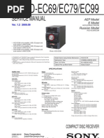 HCD-EC69 EC79 EC99 Manual de Servicio