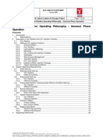 Platform and Pipeline Operating Philosophy Gaseous Phase Operation