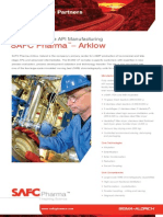 SAFC Pharma - Arklow Facility - Commercial Scale API Manufacturing