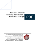 Corruption in Canada: Reviewing Practices From Abroad To Improve Our Response