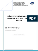 Iicca Guia Metodologica para Elaboracion Tesis de Grado