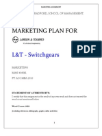 Marketing Plan For L&T