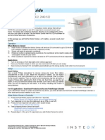 Quick Start Guide: Insteon Motion Sensor Models: 2842-222, 2842-422, 2842-522