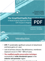 Simplified Papilla Preservation Technique