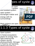 Define The Terms Open: System, Closed System and Isolated System. Open System