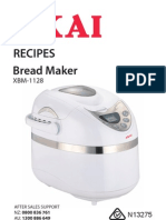 Xbm1128+Bread+Maker+Akai Recipes