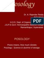 Homoeopathy Posology