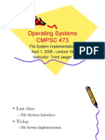 Operating Systems CMPSC 473