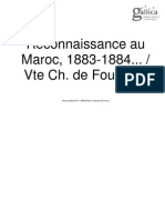 Reconnaissance Au Maroc 1883 Charle de Foucauld