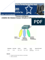 Creation de Reseaux Locaux Virtuels Et Affectation de Ports