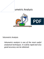 Volumetric Analysis