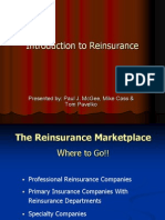 REINSURANCE