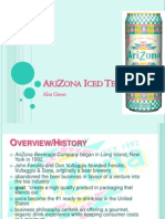 AriZona Beverage Company: Marketing Strategy