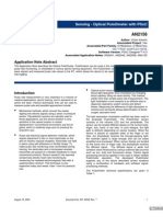 Sensing Optical Pulsometer With PSoC An2158 12