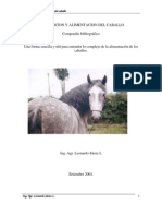 Nutricion y Alimentacion Caballos