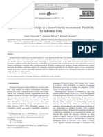 Article in Press: Applied Customer Knowledge in A Manufacturing Environment: Flexibility For Industrial Firms